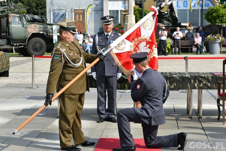 Skwierzyński dywizjon ma nowy sztandar