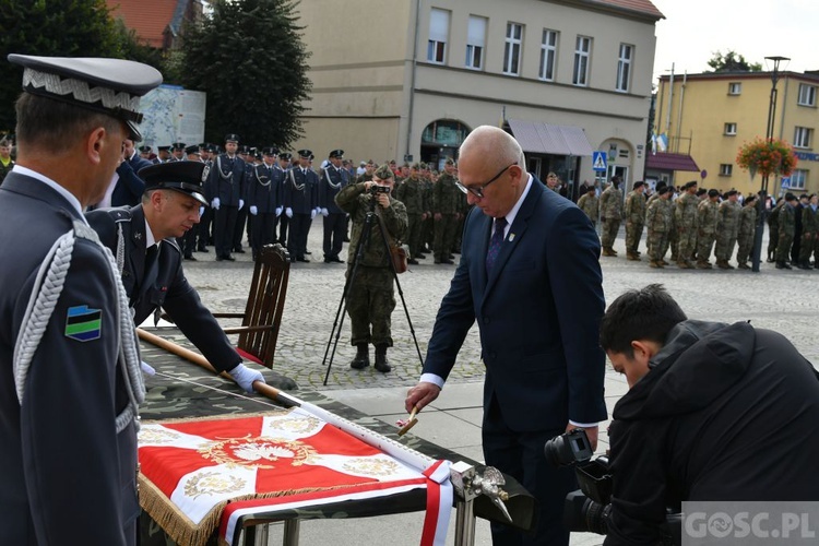 Skwierzyński dywizjon ma nowy sztandar