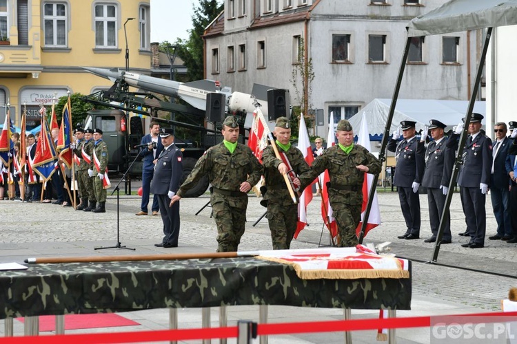 Skwierzyński dywizjon ma nowy sztandar