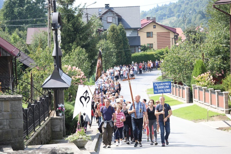 19. Piesza Pielgrzymka z Korbielowa na Jasną Górkę w Ślemieniu - 2021