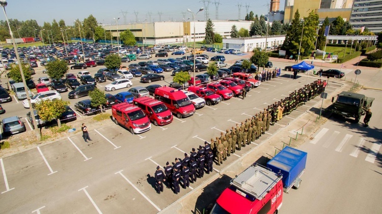 Ćwiczenia sytuacji kryzysowych w Elektrowni Połaniec