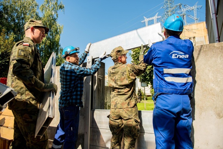 Ćwiczenia sytuacji kryzysowych w Elektrowni Połaniec