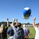 Przelot zeppelina nad Śląskiem