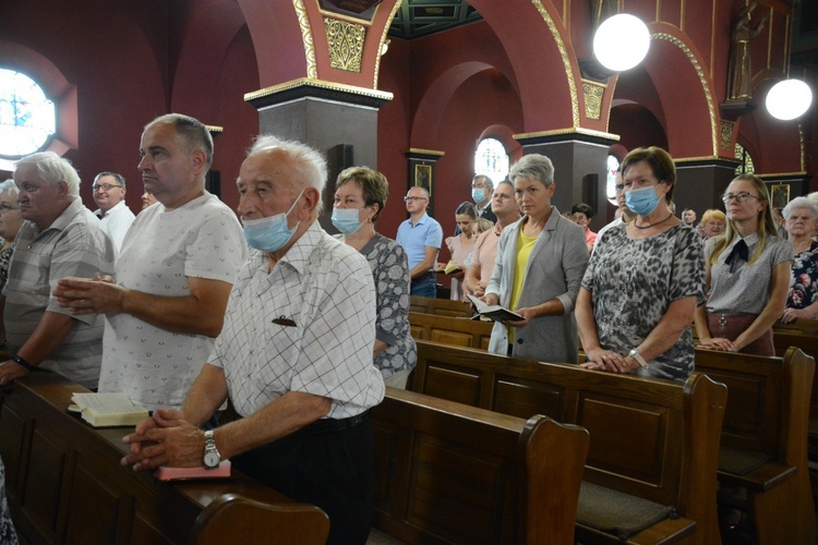 100. rocznica pierwszej Mszy św. w kościele NSPJ w Zagwiździu