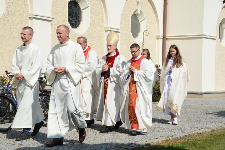 100. rocznica pierwszej Mszy św. w kościele NSPJ w Zagwiździu