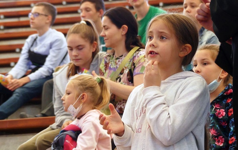 Młodzi w amfiteatrze pod Grojcem w Żywcu - 2021