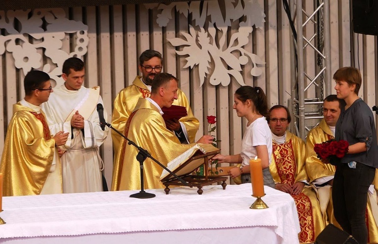 Młodzi w amfiteatrze pod Grojcem w Żywcu - 2021