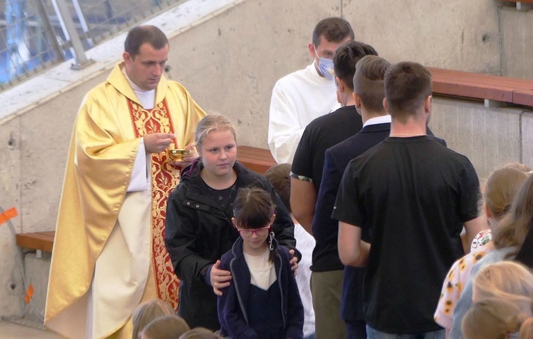 Młodzi w amfiteatrze pod Grojcem w Żywcu - 2021