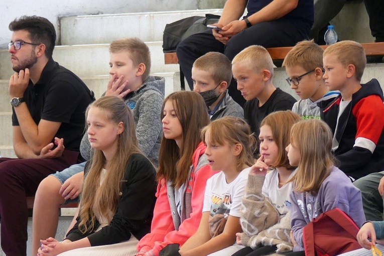 Młodzi w amfiteatrze pod Grojcem w Żywcu - 2021