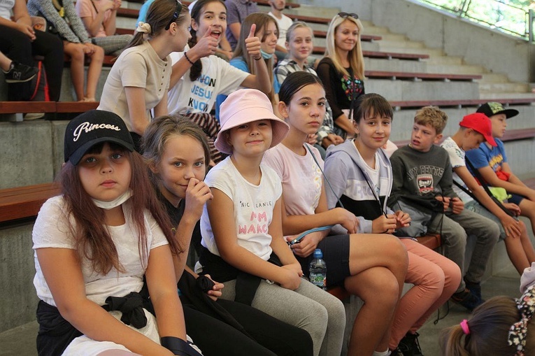 Młodzi w amfiteatrze pod Grojcem w Żywcu - 2021