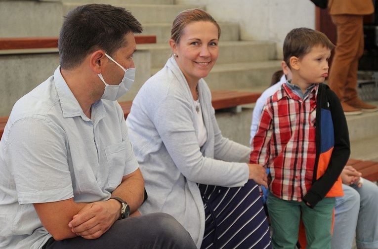 Młodzi w amfiteatrze pod Grojcem w Żywcu - 2021