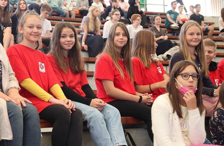 Młodzi w amfiteatrze pod Grojcem w Żywcu - 2021