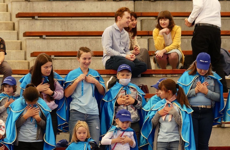 Młodzi w amfiteatrze pod Grojcem w Żywcu - 2021