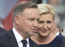 Prezydent Andrzej Duda z małżonką wśród świadków beatyfikacji