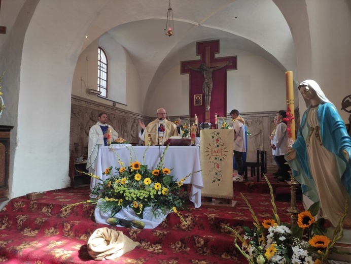 Sady Górne. Połączyli odpust z dożynkami