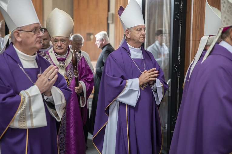 Pogrzeb bp. Mariana Dusia