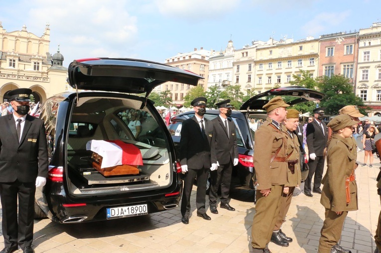 Pogrzeb żołnierzy podziemia niepodległościowego