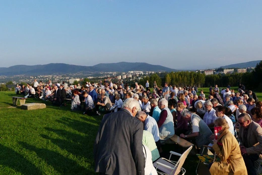 20. Msza św. za Bielsko-Białą pod Krzyżem na Trzech Lipkach - 2021