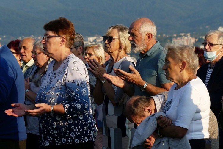 20. Msza św. za Bielsko-Białą pod Krzyżem na Trzech Lipkach - 2021