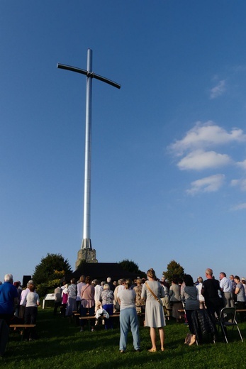 20. Msza św. za Bielsko-Białą pod Krzyżem na Trzech Lipkach - 2021