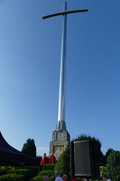 20. Msza św. za Bielsko-Białą pod Krzyżem na Trzech Lipkach - 2021