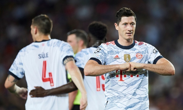 Dwa gole Lewandowskiego, Bayern pokonał Barcelonę