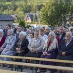 Ochotnica Dolna. Poświęcenie placu pod budowę nowego kościoła