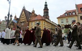 Procesja z relikwiami św. Stanisława i św. Doroty przez Wrocław