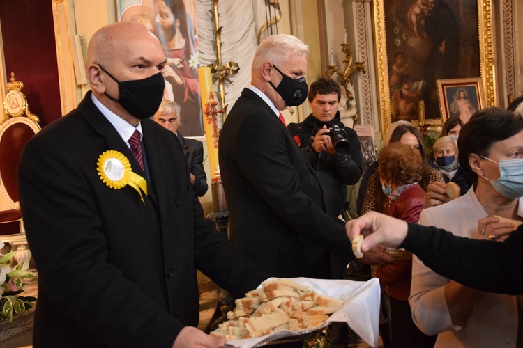 Msza św. dożynkowa podczas SŚKOiW