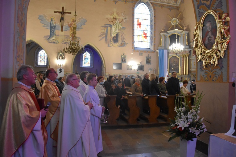 Przasnysz. Odpust w farze