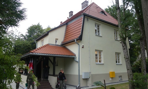 Dom Harcerski ZHR przy ul. Bystrzańskiej 57 w Bielsku-Białej.