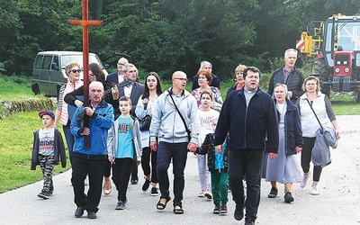 Połczynianie wsparli swoją obecnością parafian z Ogartowa.