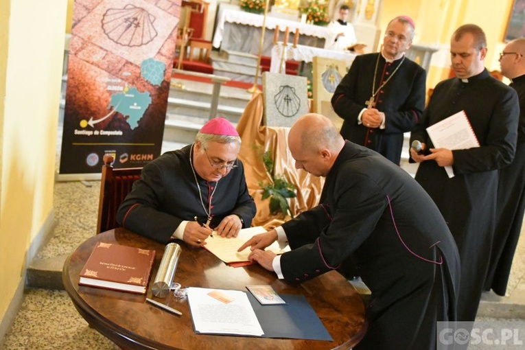 Głogów. Szlak Św. Jakuba już poświęcony