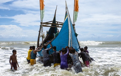Rybacy wypływają na połów.
13.09.2021
Cox’s Bazar Bangladesz