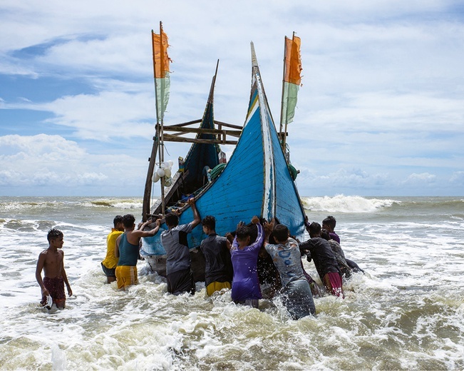 Rybacy wypływają na połów.
13.09.2021
Cox’s Bazar Bangladesz