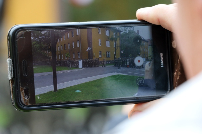 Przysięga podchorążych Akademii Wojsk Lądowych 2021