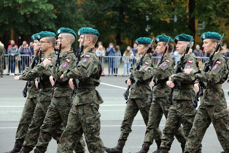 Przysięga podchorążych Akademii Wojsk Lądowych 2021