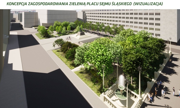 Katowice. Nowe zielone przestrzenie w mieście 