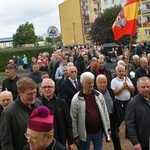 Mężczyźni dali świadectwo na ulicach Międzyrzecza