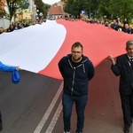 Mężczyźni dali świadectwo na ulicach Międzyrzecza