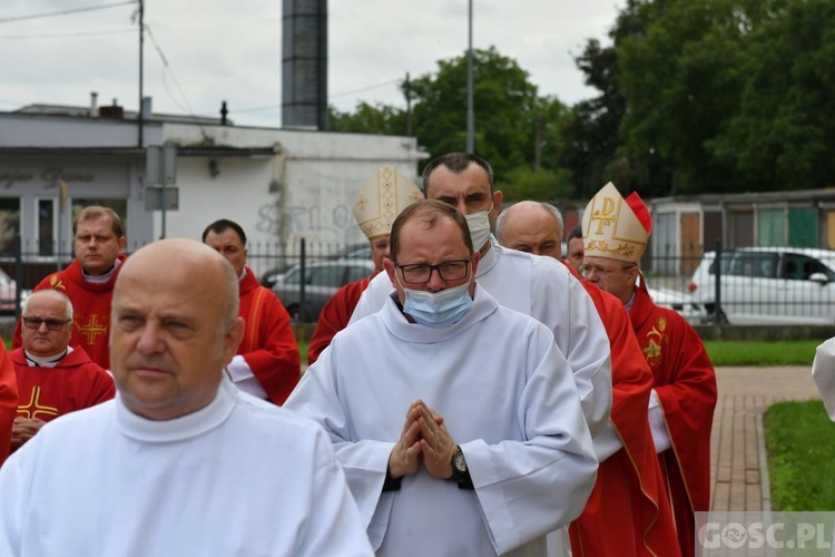 Męska modlitwa w sanktuarium Pierwszych Męczenników Polski w Międzyrzeczu