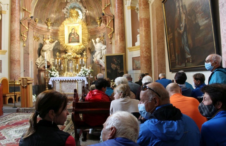 Pielgrzymka rowerzystów do Rud