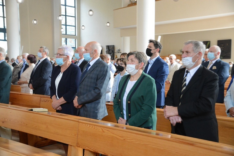Dziękczynienie złotych jubilatów małżeńskich