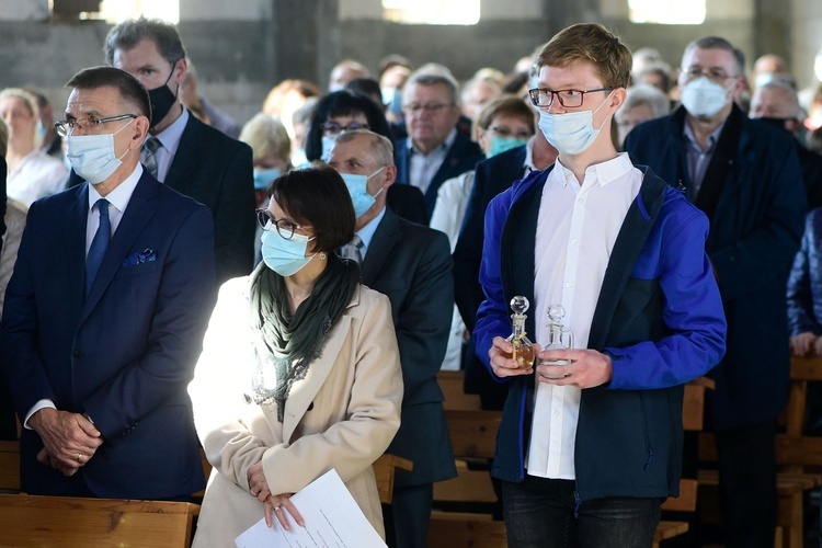 Kościół św. Jana Bosko w Gutkowie - poświęcenie kamienia węgielnego