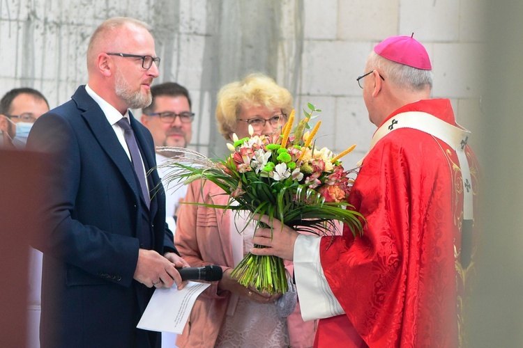 Kościół św. Jana Bosko w Gutkowie - poświęcenie kamienia węgielnego