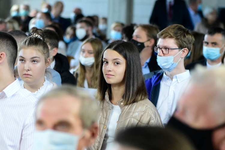 Kościół św. Jana Bosko w Gutkowie - poświęcenie kamienia węgielnego