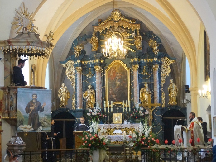 W sanktuarium św. Franciszka z Asyżu w Jutrzynie