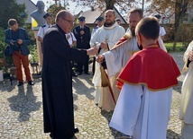 W sanktuarium św. Franciszka z Asyżu w Jutrzynie