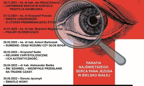 Franciszek Kucharczak gościem nowych "Wykładów w Sercu" - zapraszamy!