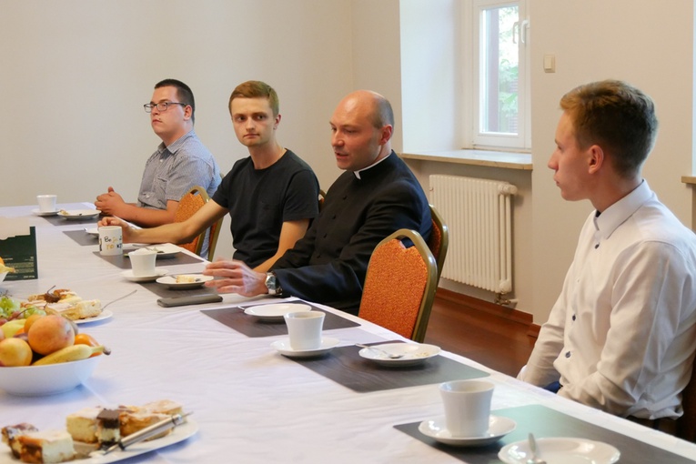 Pierwsze chwile w Gdańskim Seminarium Duchownym